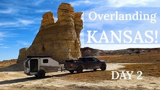 Overlanding Kansas Day 2Centering Ourselves and Discovering Unexpected Landscapes [upl. by Eixirt]