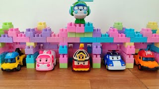 Robocar Poli Roy Amber Helly Tayo the Little Bus Thomas and Friends Disney Pixar Cars [upl. by Kinemod]