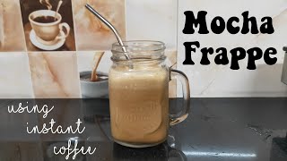 Mocha Frappe Using Instant Coffee [upl. by Madelena]