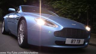 Aston Martin V8 Vantage  Ride Accelerations Rev Tunnel Sound [upl. by Little976]