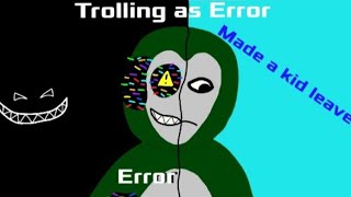 trolling as Error in gorilla tag made i kid leave [upl. by Eixor645]