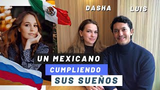 Entrevista con Luis de Mexico Fue con su novia rusa y aprendió a comunicar en ruso Historia de amor [upl. by Nosac692]