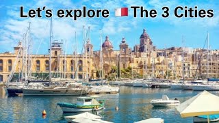 MALTA  Beautiful 3 Cities Join us sliema valletta senglea vittoriosa cospicua scenic [upl. by Wagner]