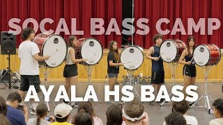 Ayala HS Bass performs at SoCal Bass Camp [upl. by Muryh]