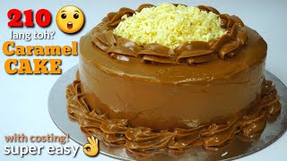 EASY YEMA SALTED CARAMEL CAKE RECIPE [upl. by Yerahcaz528]