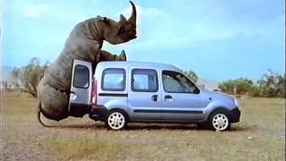 Renault Kangoo Werbung Nashorn 1999 [upl. by Llemej]