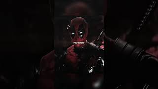 DEADPOOL CALLED BLADE RETARDED 💀deadpool edit mcu [upl. by Shwalb335]