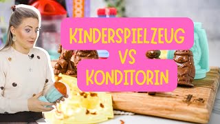 Konditorin testet KinderSpielzeug  Süße Überraschung oder Reinfall 5€ Gießformen für Kinder [upl. by Sheeran]