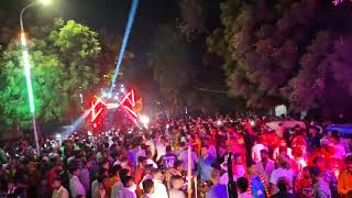 Nishad dj vs Kahna dj rghawali  Durga puja video 2024  Khatarnak Dj competition video vlogs [upl. by Anirda]