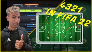 4321 IN FIFA 22  FIFA 22 Moduli E Tattiche [upl. by Kaylee]