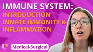 Immune system  Introduction Innate Immunity amp Inflammation MedicalSurgical  LevelUpRN [upl. by Chelsy]