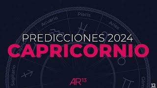 Predicciones 2024  Capricornio  Canal 13 [upl. by Ynnelg]