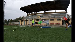 🧤 allenamento portieri cordinazione movimento ⚽🥅 [upl. by Lila147]