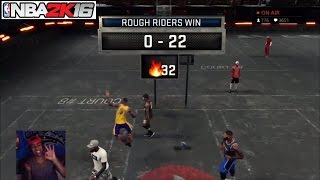 NBA 2K16 HUGE MYPARK WIN STREAK Face cam full gameplay  Prettyboyfredo [upl. by Nole]