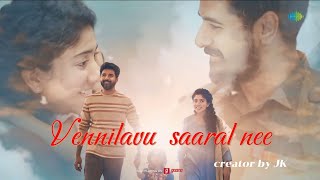 Vennilavu Saaral  Amaran  Sivakarthikeyan Sai Pallavi  GV Prakash  Rajkumar  Kamal Haasan [upl. by Gentilis240]