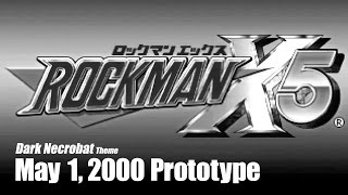 Dark Necrobat prototype  Rockman X5 Music Track  May 1 2000 Prototype [upl. by Anirdnajela530]