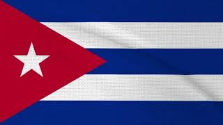 Flag and National Anthem of Cuba [upl. by Arted]