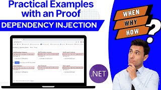 Dependency injection in aspnet core web app  AddSingleton  AddTransient  AddScoped [upl. by Alger]