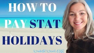 Statutory Holidays  General Holidays Explained [upl. by Megdal852]