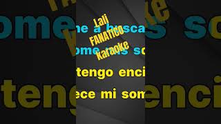 Lali  FANÁTICO  Karaoke Instrumental [upl. by Nnairrek]