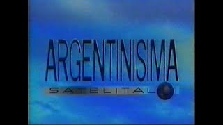 DiFilm  Publicidades en el Canal Argentinisima Satelital 1995 [upl. by Rubi]