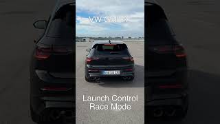 The new VW Golf R Black Edition can be launched well in different driving modes 😎 shorts [upl. by Googins]