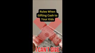 Gifting Cash to your Kids Important Tax Rules greenbushfinancial michaelruger taxstrategy [upl. by Nutter429]