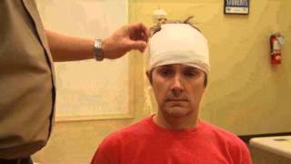 Bandaging Head Bandage [upl. by Coletta]