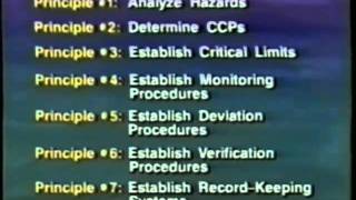 HACCP The Hazard Analysis and Critical Control Point System [upl. by Joub]