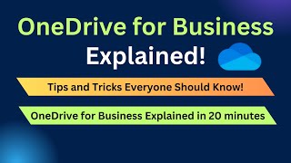 OneDrive for Business Tutorial  Everything You Need to Know [upl. by Xella105]