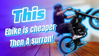 This ebike is cheaper then a surron  Riding times gt 73 Review [upl. by Aima56]