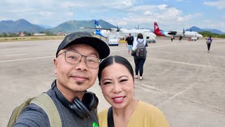 Flying From Vientiane Laos To Chiang Mai Thailand With Layover In Luang Prabang 🇱🇦 ✈️ 🇹🇭 [upl. by Socher]