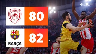 Olympiacos  FC Barcelona  OVERTIME Thriller PLAYOFFS Game 3  202324 Turkish Airlines EuroLeague [upl. by Fontana]