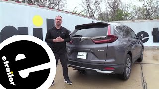 etrailer  DIY Install Curt Trailer Hitch Receiver on your 2022 Honda CRV [upl. by Anavlis990]