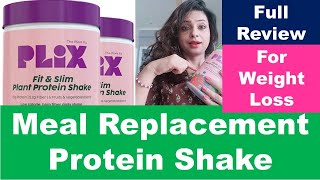 PLIX meal replacement protein shakes for weight loss  Plix fit amp slim plant protein shake [upl. by Dressel]