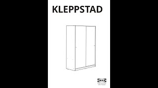 IKEA KLEPPSTAD Kurulumu furniture installation [upl. by Demahom]