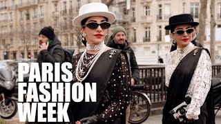 🇫🇷CHANEL StreetStyle l NOW l Paris Fashion Week 2024 l Best Outfits [upl. by Jacquetta]