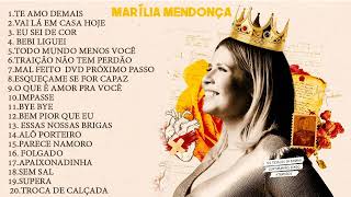 Marília Mendonça  As melhores músicas da Rainha Sertanejo [upl. by Aiyotal54]