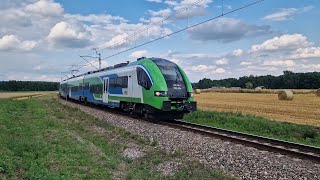 EN64005 jako REGIO z Lublina Gł do Rzeszowa Gł przejeżdża przez Strzeszkowice 20072023 [upl. by Mauer565]