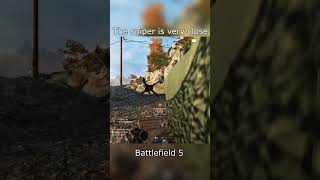 The Sniper is very close in Battlefield 5 shorts [upl. by Ayotal]