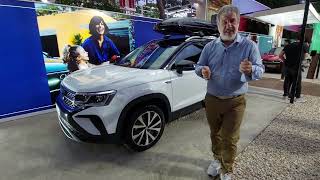 VW TAOS 2023 ¿Qué cambios tiene para este año AUTO AL DÍA desde Cariló 12023 [upl. by Odranoel]