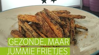 JUMMIE gezonde frietjes van zoete aardappel [upl. by Eremaj837]