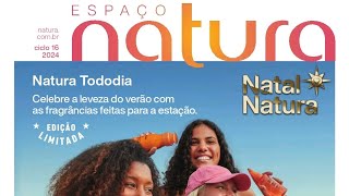 CATÁLOGO COMPLETO NATURA CICLO 16 🧡 [upl. by Dao]