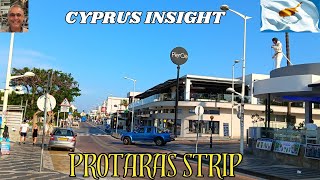 Protaras Cyprus  Strolling the Strip [upl. by Adhern]