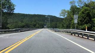 MilfordMontague Toll Bridge westbound [upl. by Ydnew]