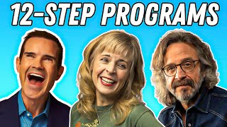 3 Comedians on 12Step Programs Marc Maron Jimmy Carr Maria Bamford [upl. by Kester]