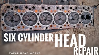 SIX CYLINDER ENGINE HEAD REPAIR is live [upl. by Anikal166]