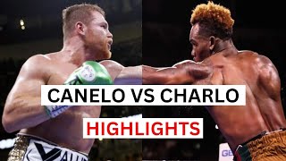 Canelo Alvarez vs Jermell Charlo Highlights amp Knockouts [upl. by Leikeze145]