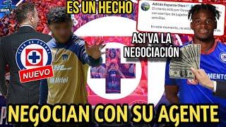 ¡NEGOCIA CON SU AGENTE REGRESA A CRUZ AZUL PARA IRSE l ESTO OCURRE CON LA OFERTA POR DUVAN ZAPATA [upl. by Aihsenet]