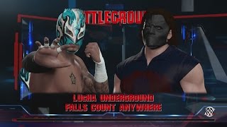 WWE 2K16  Fenix vs Matanza Cueto Lucha Underground Championship [upl. by Columba]